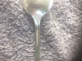 Gailstyn Rosebud silverplate  rosebud Master  Sugar Spoon.  Sold As Is