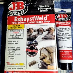 JB WELD "Exhaust Weld Kit" & Muffler Seal Cement
