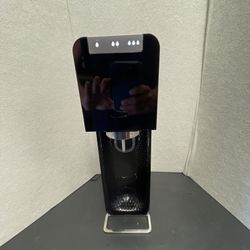Soda Stream Soda Machine Sparkling Water Maker Black & Stainless Steel PWR-001