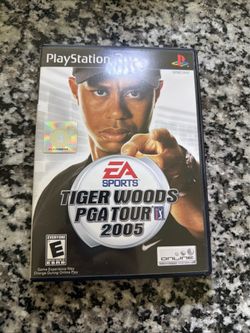 Tiger Woods PGA Tour 2005 PlayStation 2 Tested&Complete!