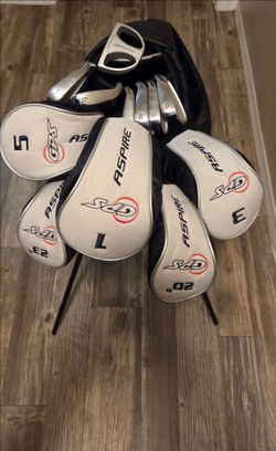 GPS Aspire Golf Club Set with Bag