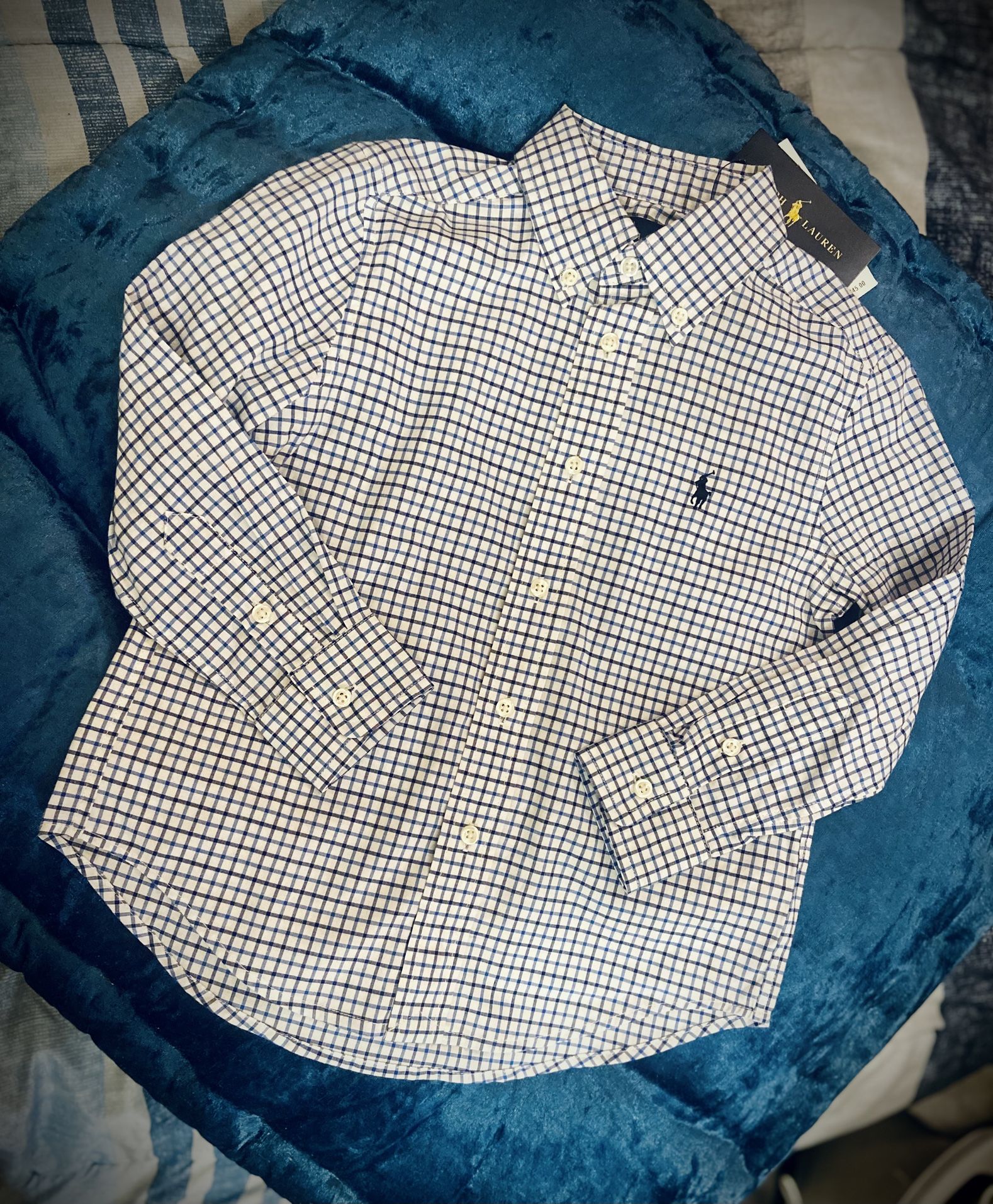 NWT 4T Ralph Lauren Button-up Shirt