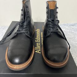Allen Edmonds Classic Black Higgins Mills Boots