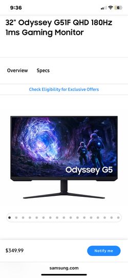 Odyssey G5 Monitor 4k