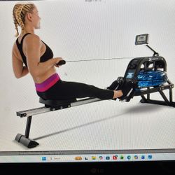 Exterior ERG 600 W Water Rowing Machine In Very Good Condition