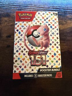 Pokémon 151 Booster Bundle Sealed 