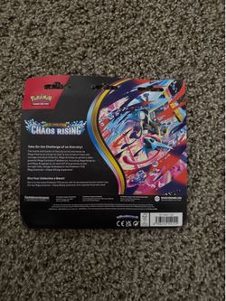 Pokemon Trading Card Games Chaos Rising 3-Pack Blister