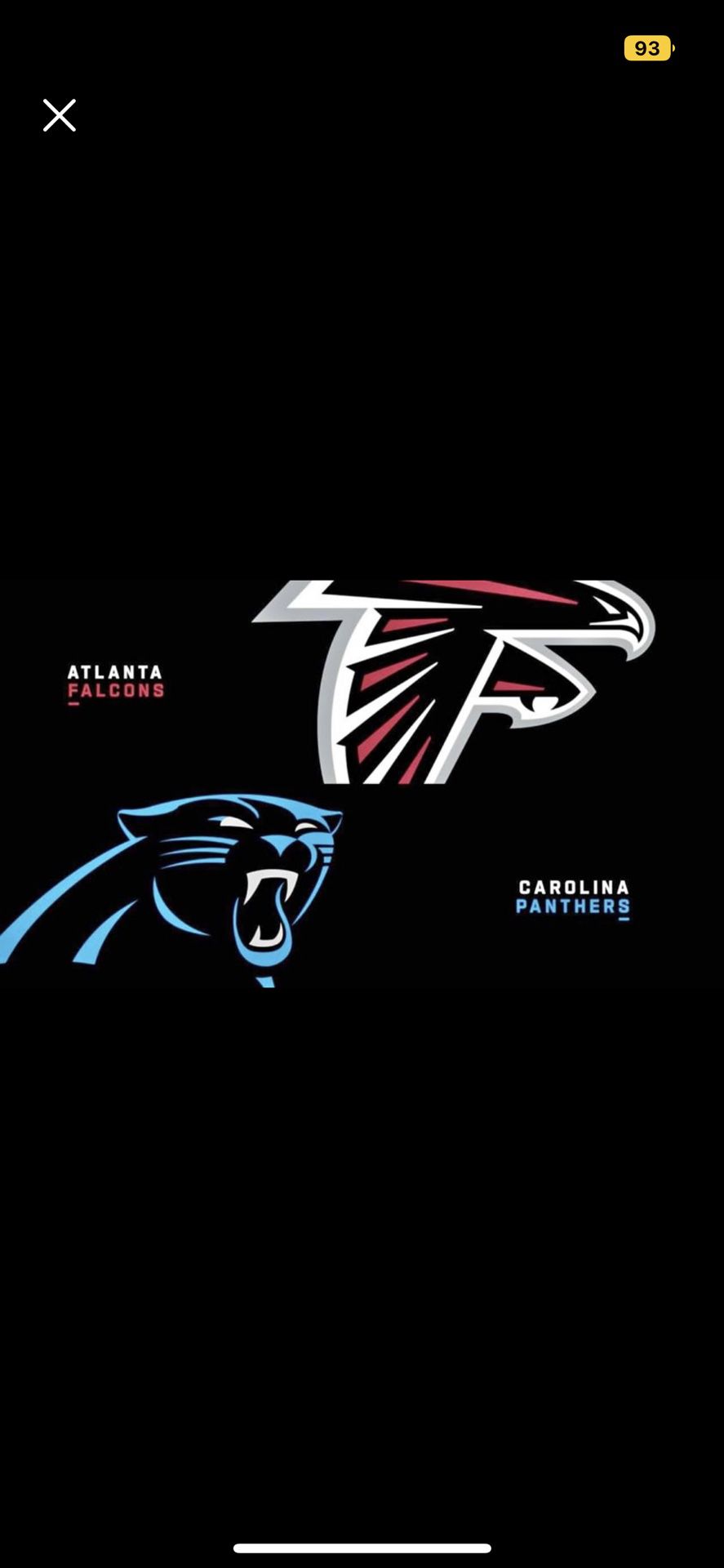 Panthers vd Falcons Tickets 