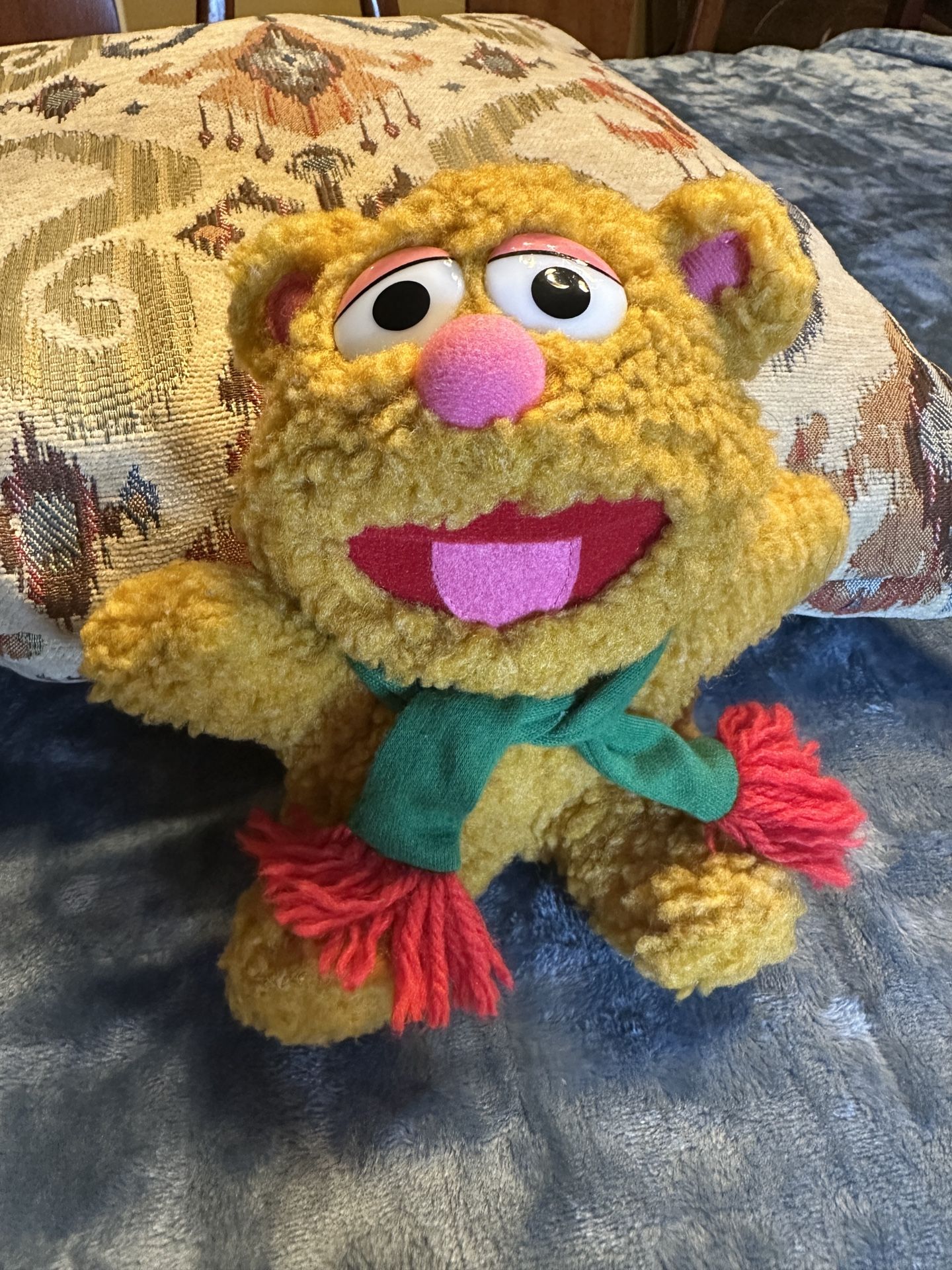 Vintage Baby Fozzie Bear Plush (1987) – Muppet Babies