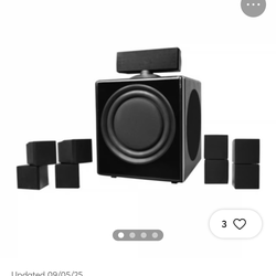 ONSSON Micro Cube Series 5.1 channel home theater system