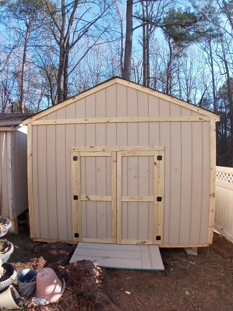 Salgado sheds we build on site