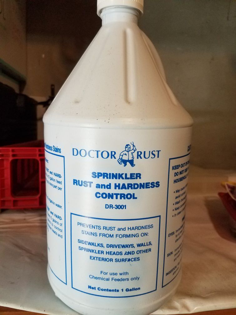 7 Gallons Dr. Rust Sprinkler & Rust