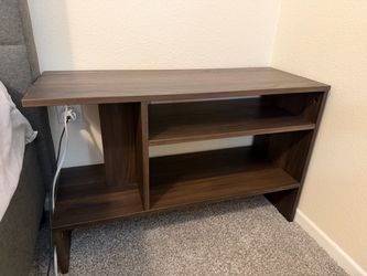 Ikea side table HOLMERUD brown