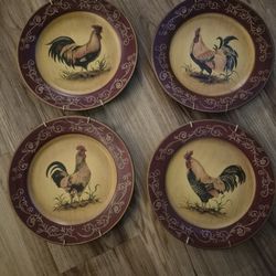 Decorative Rooster Plates 🐓