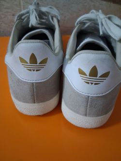 Classic Grey Suede Adidas Gazelle Shoes