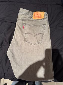 Levi's 501 Gray Jeans W38 L30
