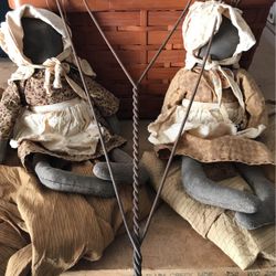 Antique Basket And Primitive Decor