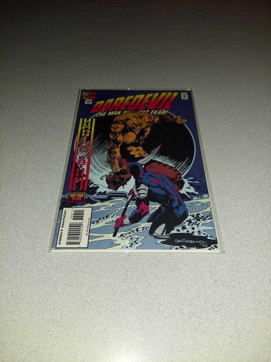 1995 DAREDEVIL #336 COMIC BAGGED AND BOARDED 