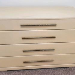 Solid Wood Antique (1950)Dresser and Matching Night Stand