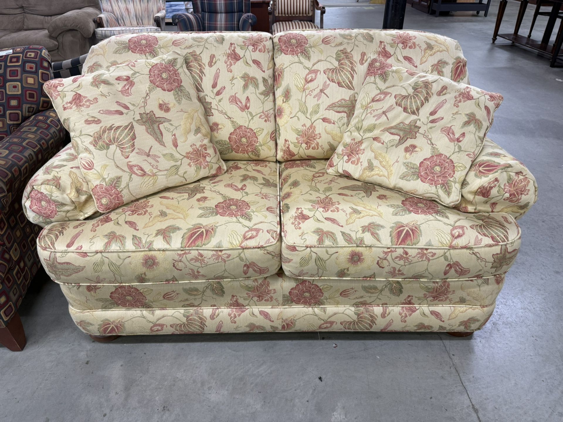 Floral Loveseat