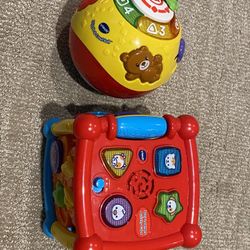 Vtech Wiggle Ball And Activity Cube