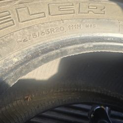 275/55r20 Bridgestone dueler Tire