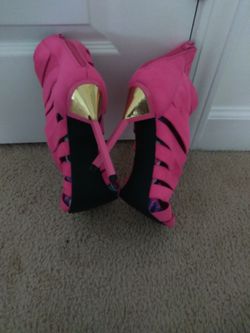 Hot Pink heels