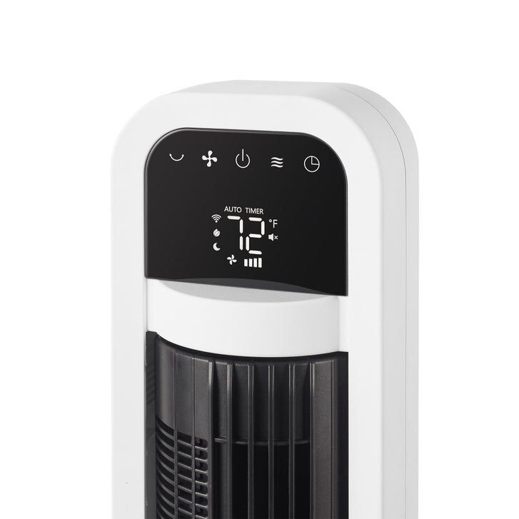 OmniBreeze Tower Fan With Internal Oscillation And Wi-Fi