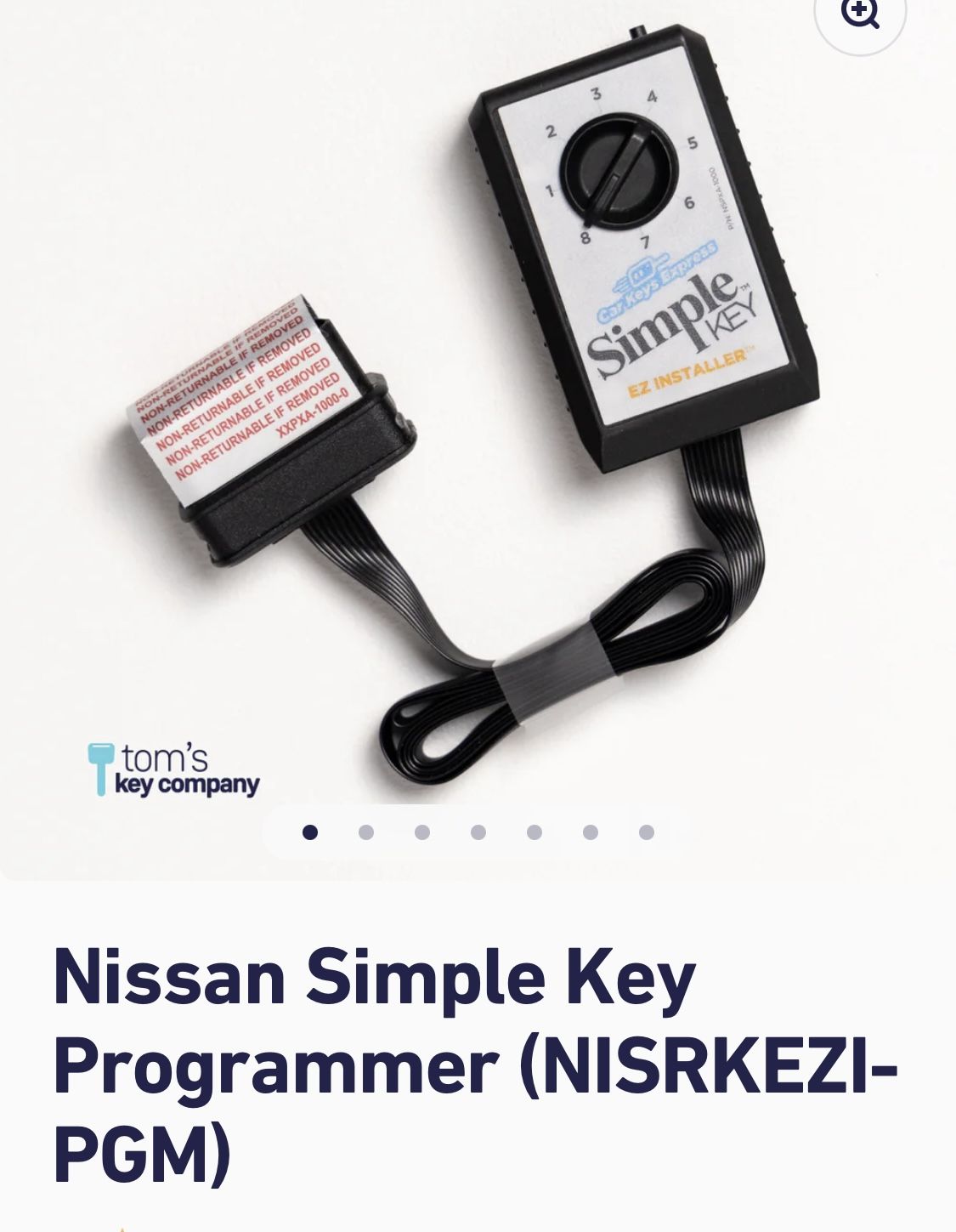 Nissan Key Programmer