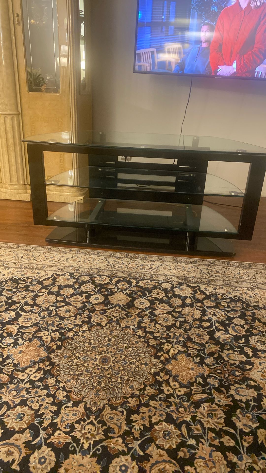 BDI Icon 9425 3 Shelf Corner Stand For Tv 50”