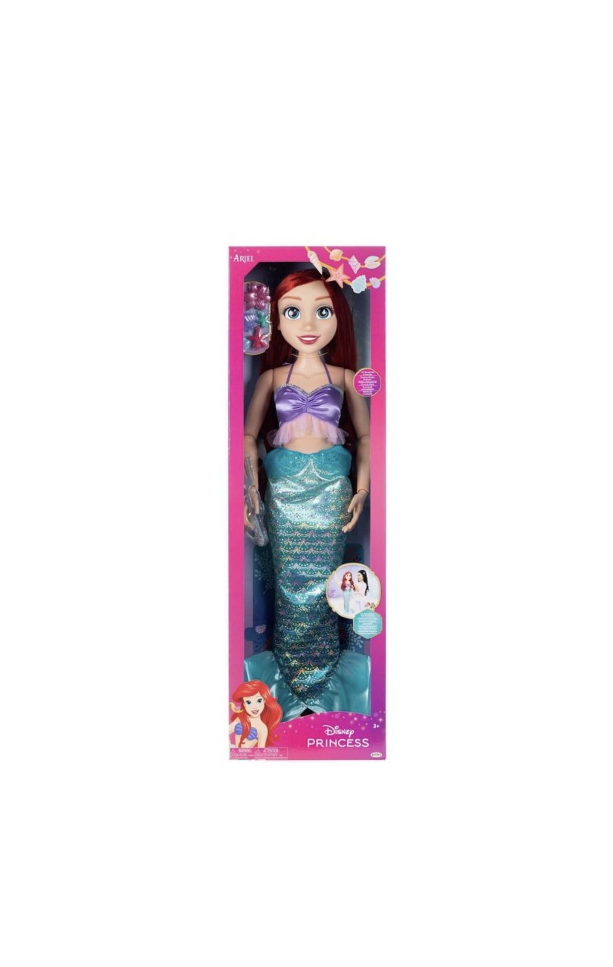 Disney Princess Ariel Doll – 32” Jumbo Mermaid Doll | Disneyland Exclusive
