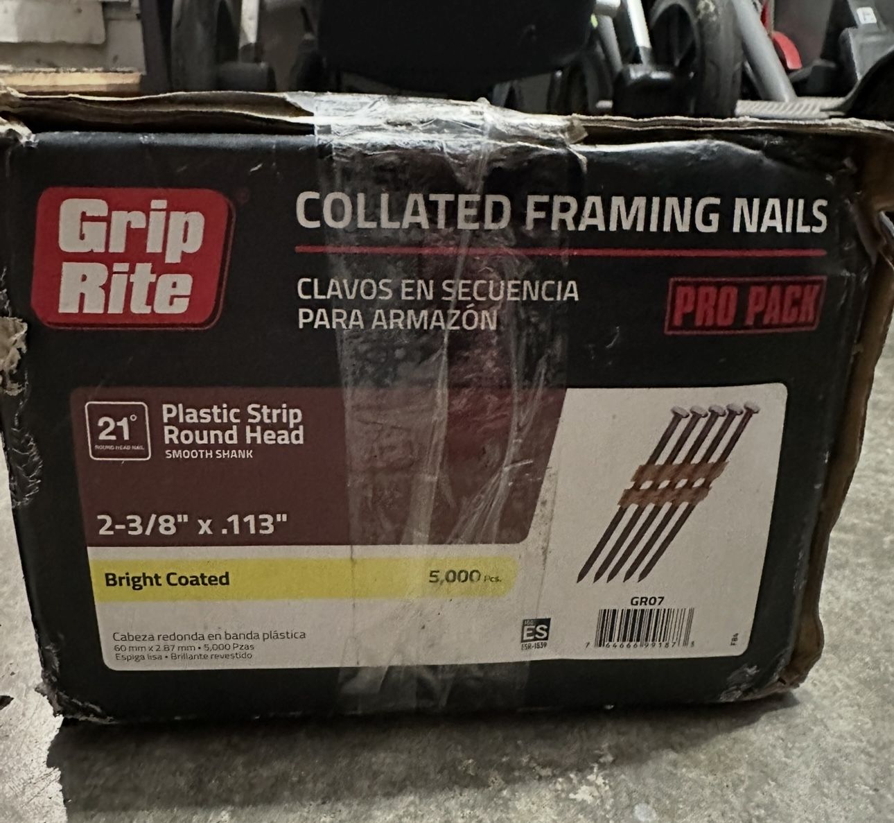 Grip-Rite GR07 Round Head Framing Nails