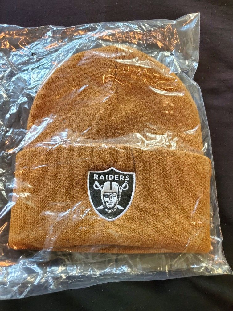 BRAND NEW CARHARTT/47 OAKLAND RAIDERS BEANIE