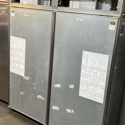 Sub Zero 72”Wide Panel Ready Built In Refrigerator/Freezer 