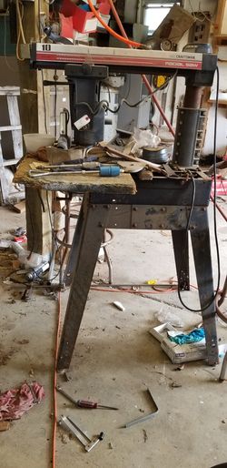 CRAFTSMAN RADIAL SAWS! 2!