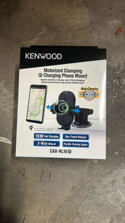 Motorized Clamping Qi Charging Phone Mount 