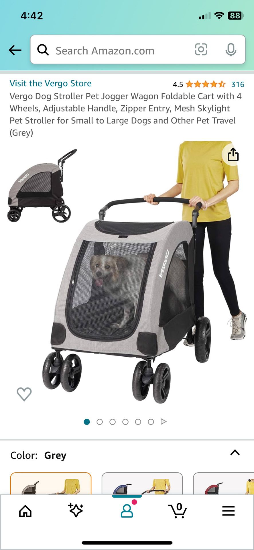 Large Dog stroller