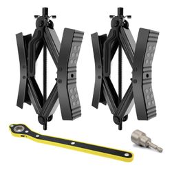 2Pcs Camper Wheel Chock Stabilizer for RV Travel Trailer