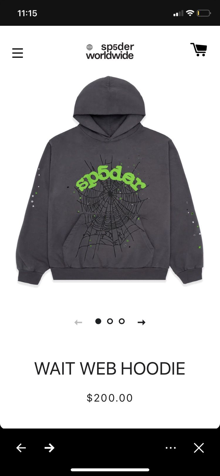 Spider Hoodie YSL Youngthug Sp5der 555