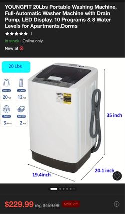Portable Washing Machine / Lavadora portatil