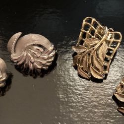 Two Pair Costume Earrings