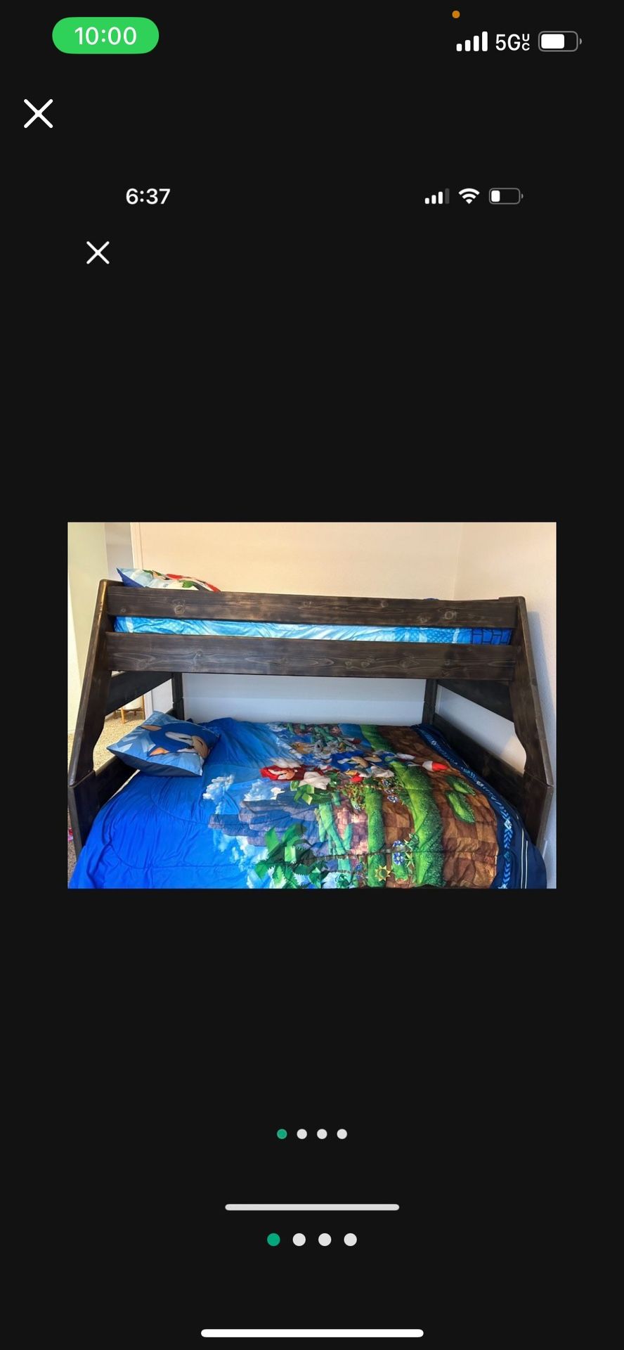 Bunk Bed ( Twin Over Full )