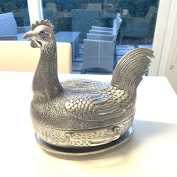 Vintage Arthur Court - Rooster Covered Dish