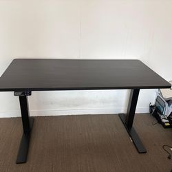 FlexiSpot E7 Dual Motor Standing Desk 55 x 28 Black Top