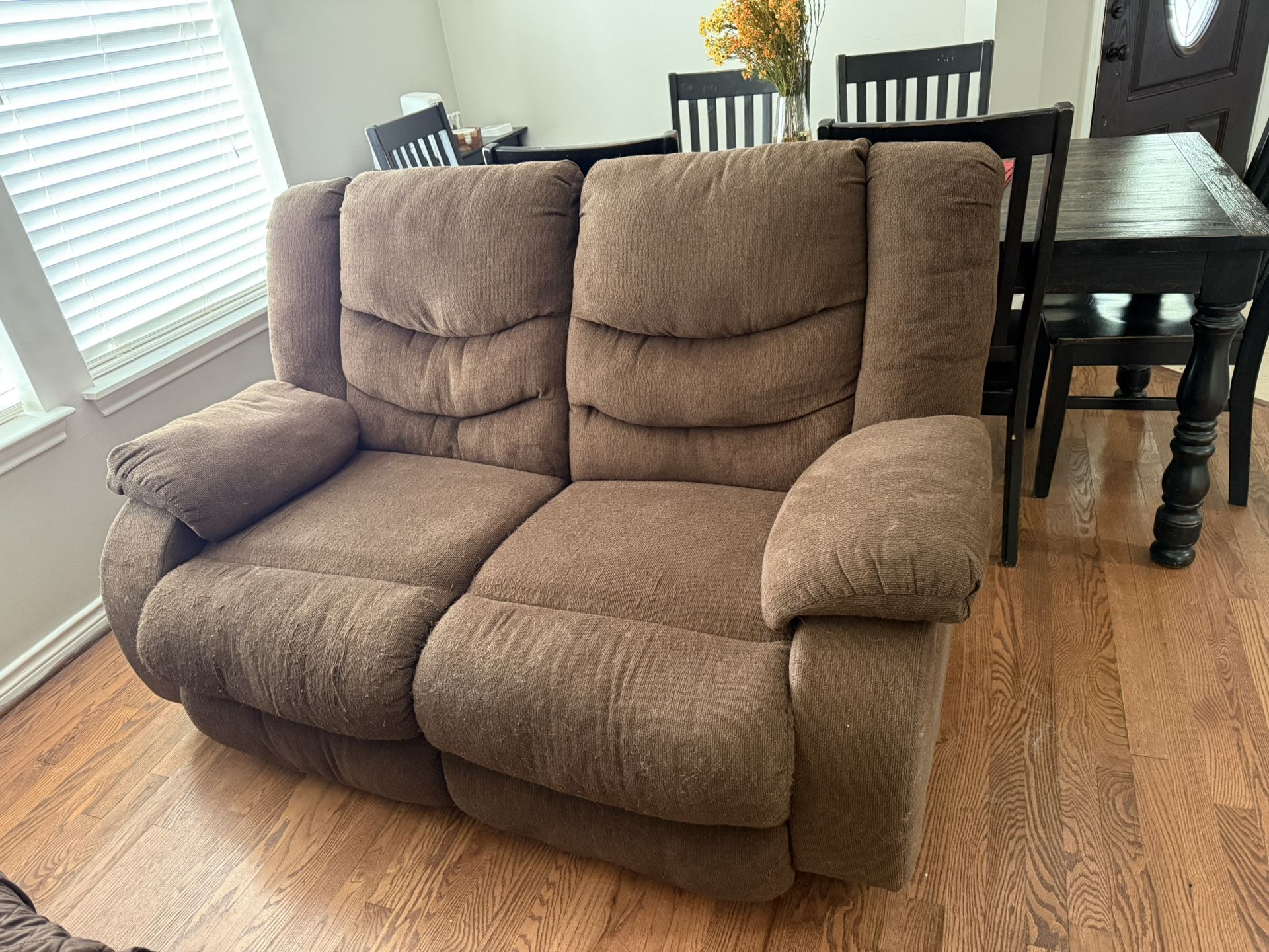FREE Reclining Love sofa 