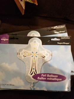2 bautizo Balloons