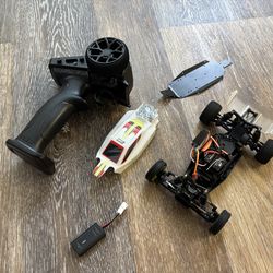 Losi Micro-B 2.0 1/24 2WD RTR Buggy – Fully Upgraded, White