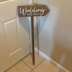 Wedding Sign