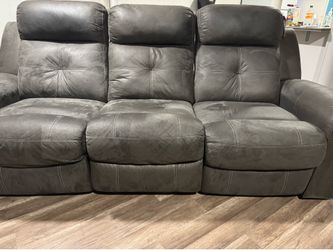 Ashley furniture reclining sofa