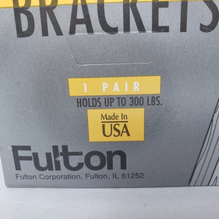 Fulton Sawhorse Brackets- 1 Pair New